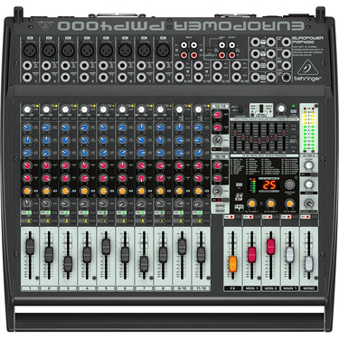 Mezcladora amplificada behringer modelo pmp4000
